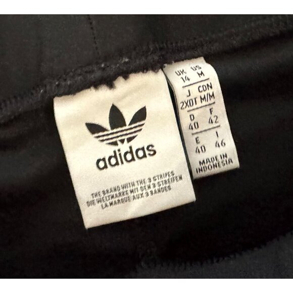 ADIDAS Black Embellished Biker Shorts Size Medium - Picture 5 of 7
